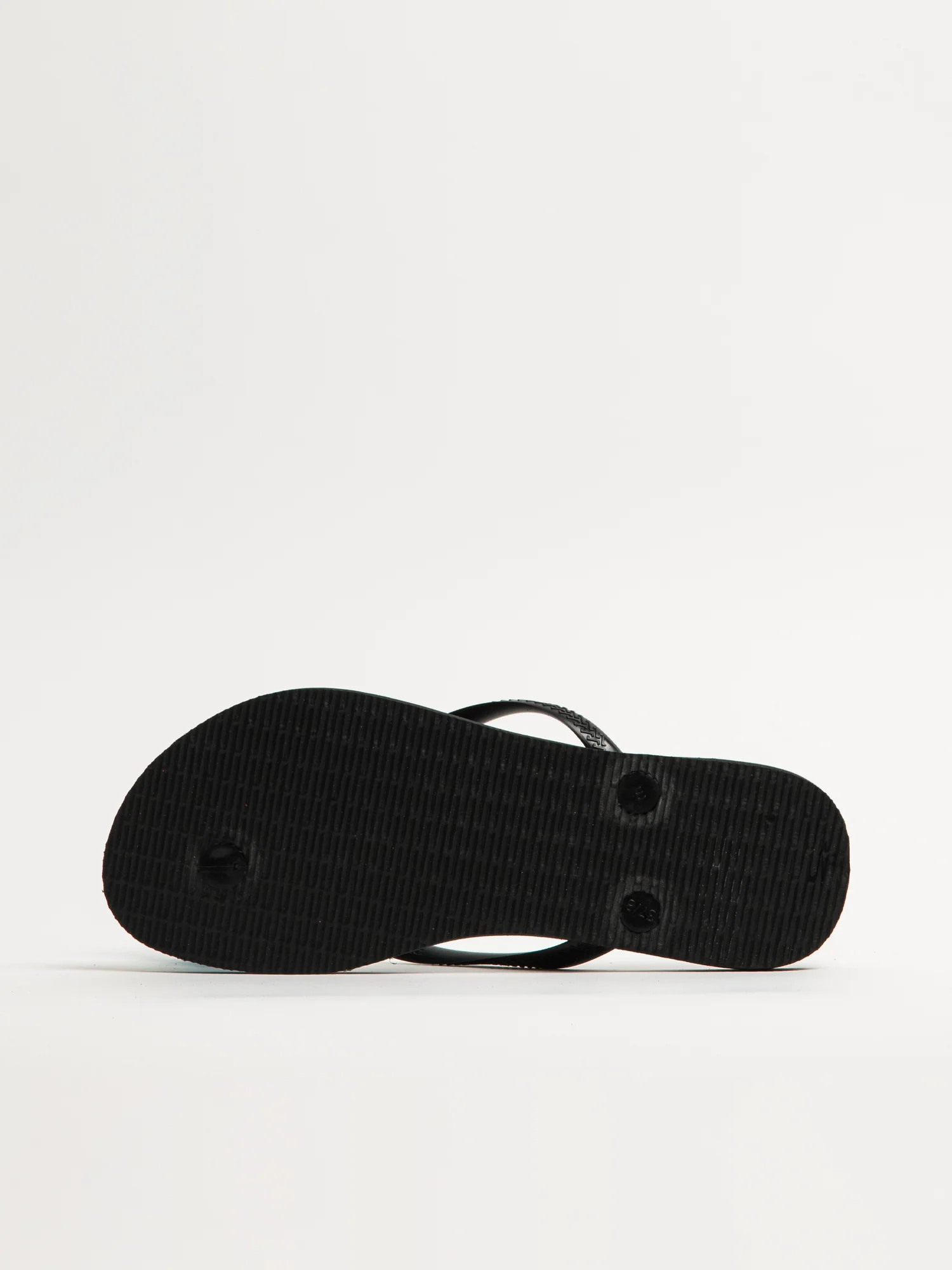 WOMENS HAVAIANAS SLIM LOGO METALLIC -BLACK - Image 5